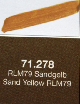 Model Air 71.278 / RLM79 sand yellow 17ml (g.P.1L=164,71€)